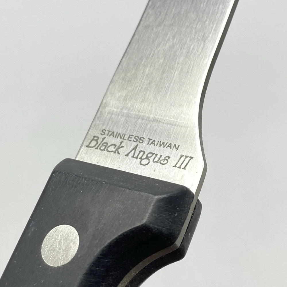 Black‎ Angus III Meat Fork Serving Utensil + Sheath Ritzville Warehouse Co. LOGO